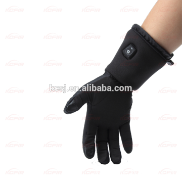 KCFIR 7.4V far infrared rechargeable battery heated ski gloves